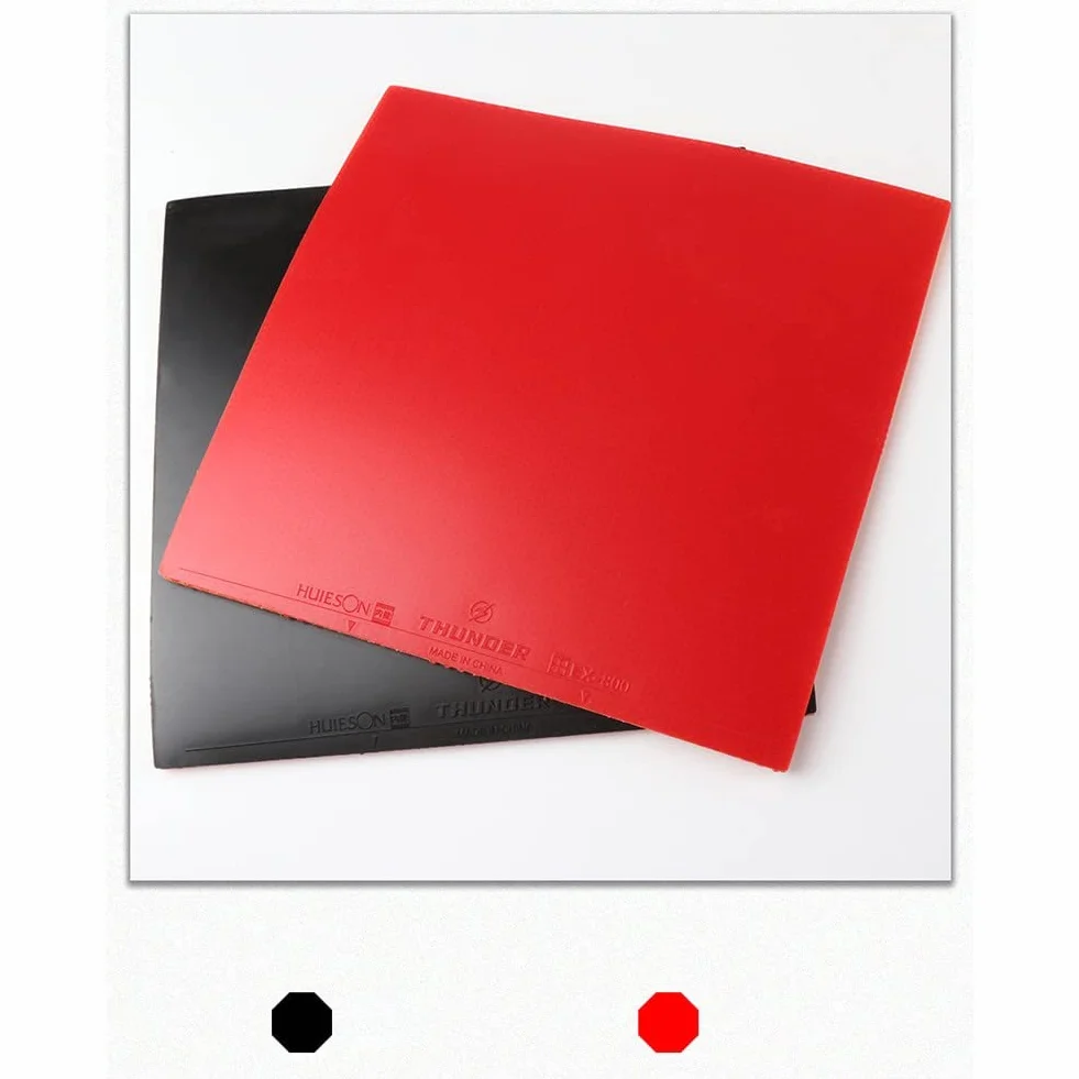 SPORTARC Lot de 4 caoutchoucs de rechange pour raquette de ping-pong - Caoutchouc de rechange pour raquette de ping-pong