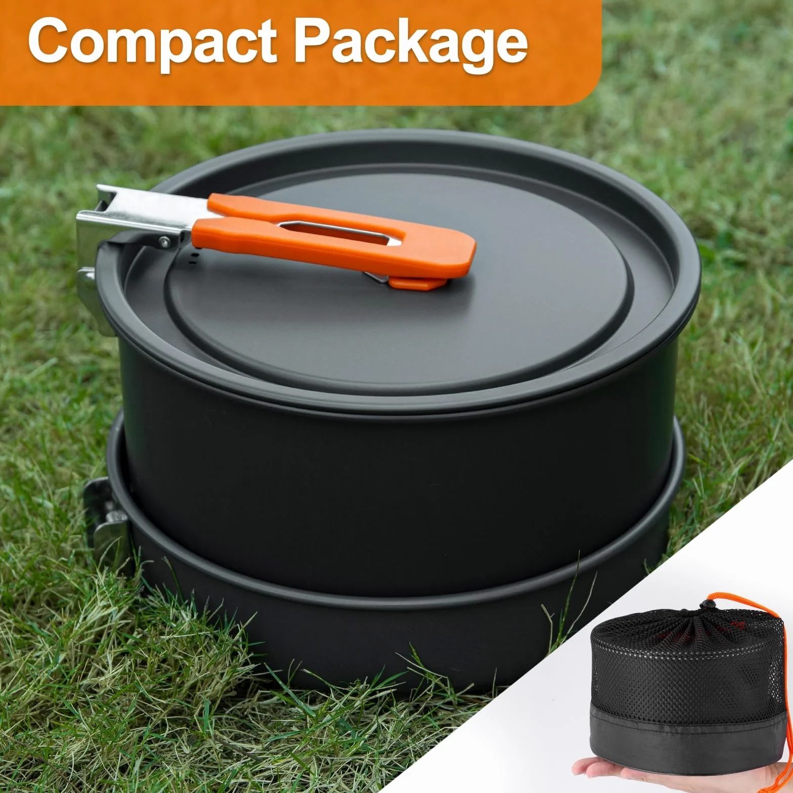 Ensemble de cuisine de camping Odoland - Parfait pour les aventures culinaires en plein air - Cuisine Extérieure de Camping