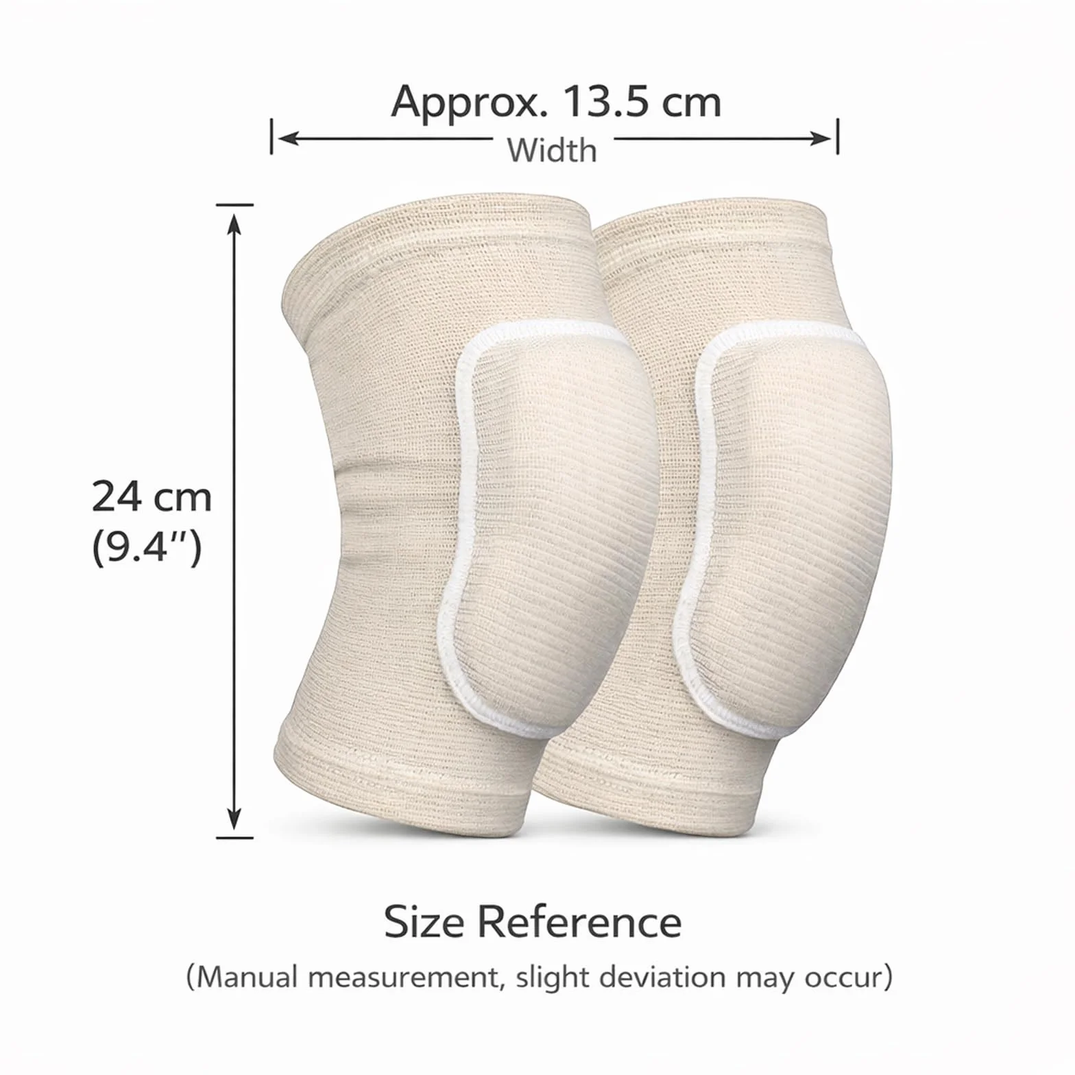 1 Paire Genouillères Danse en Mousse – Protection Souple pour Genoux, Genouillère Sport Respirante pour Danse Yoga Entraînement