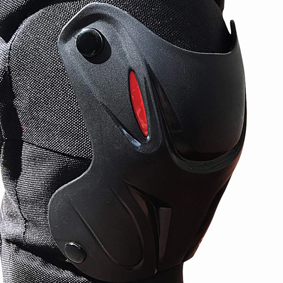 Protection des Genoux, 1 Paire de Genouillères Réglables et Ergonomiques pour Moto, Vélo, Planche à roulettes