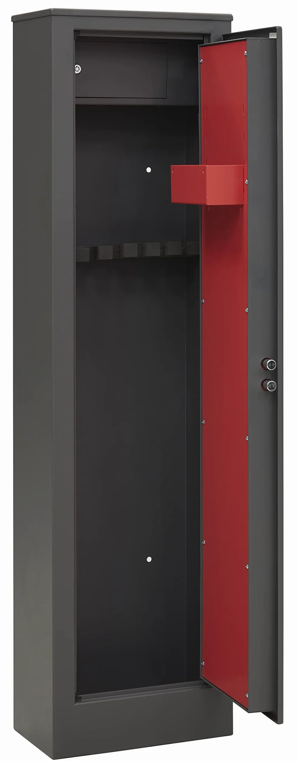 ARREGUI Braco ARM070335 Armoire à 7 Fusils en Acier avec Coffre Intérieur | Coffre-fort pour Armes à Feu | FRANCE et ITALIE : valide toutes armes à feu | ESPAGNE : non homologué