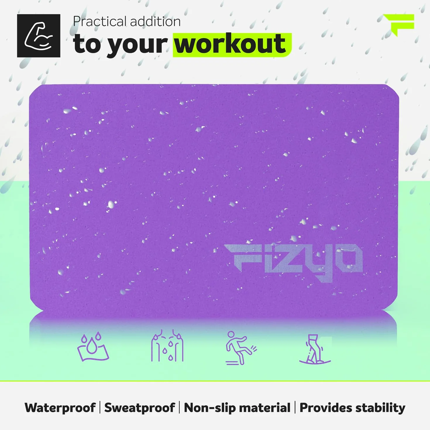 Fizyo Bloc de Yoga 2 Pièces Antidérapant en Mousse EVA 23x7x15 cm Cubes Yoga pour Pilates Fitness et Étirement Blocs Yoga Stables pour Équilibre Soutien et Souplesse Couleur
