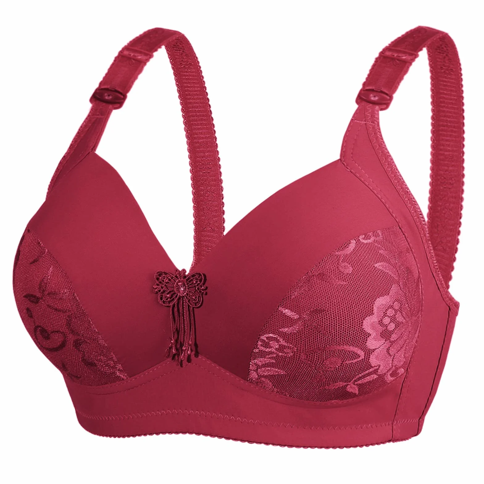 Soutien Gorge Dentelle Femme Sexy Confortable Taille Plus Sous-Vêtements Respirant