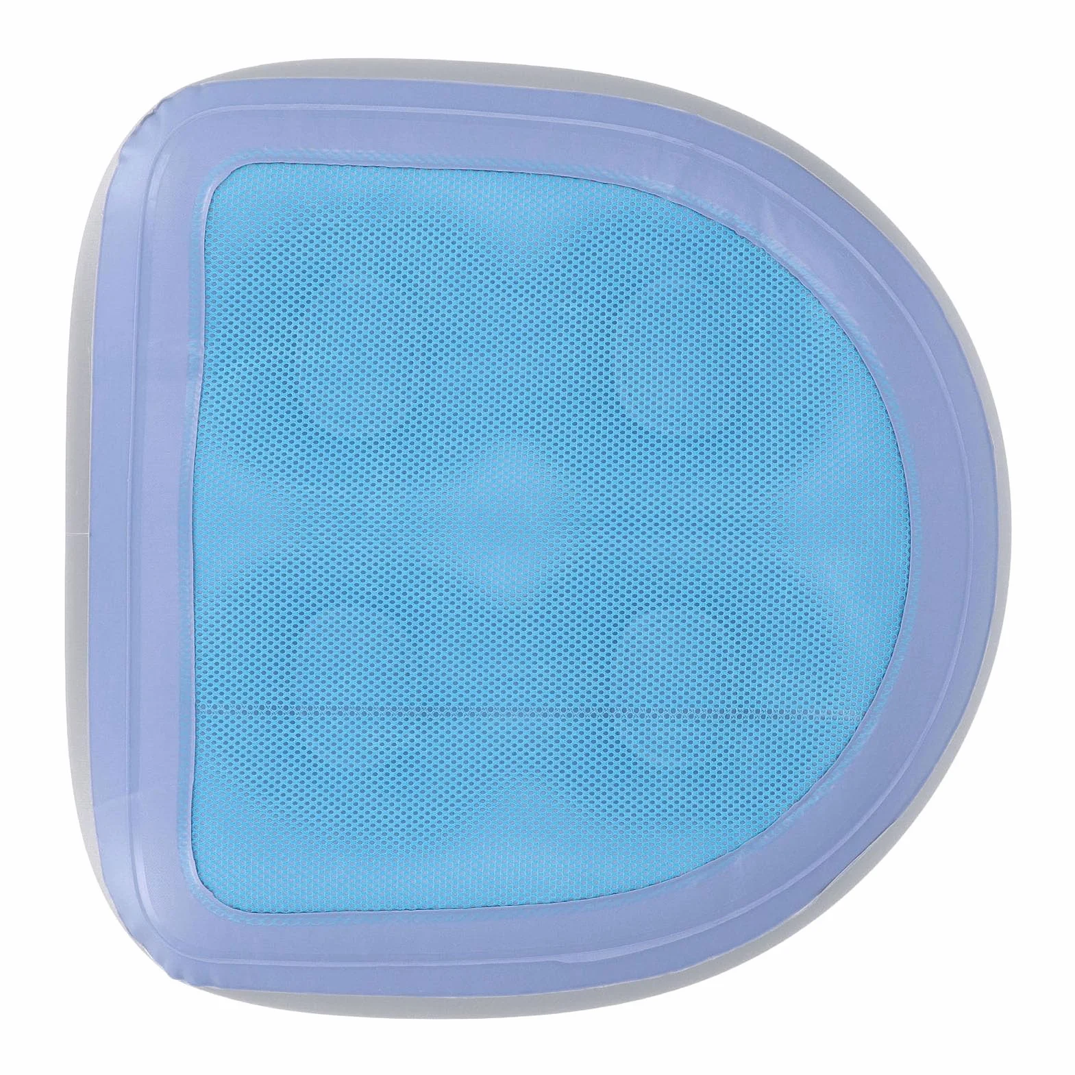 Siège Rehausseur de Spa Réglable Gonflable Double Remplissage avec Ventouses Antidérapantes
