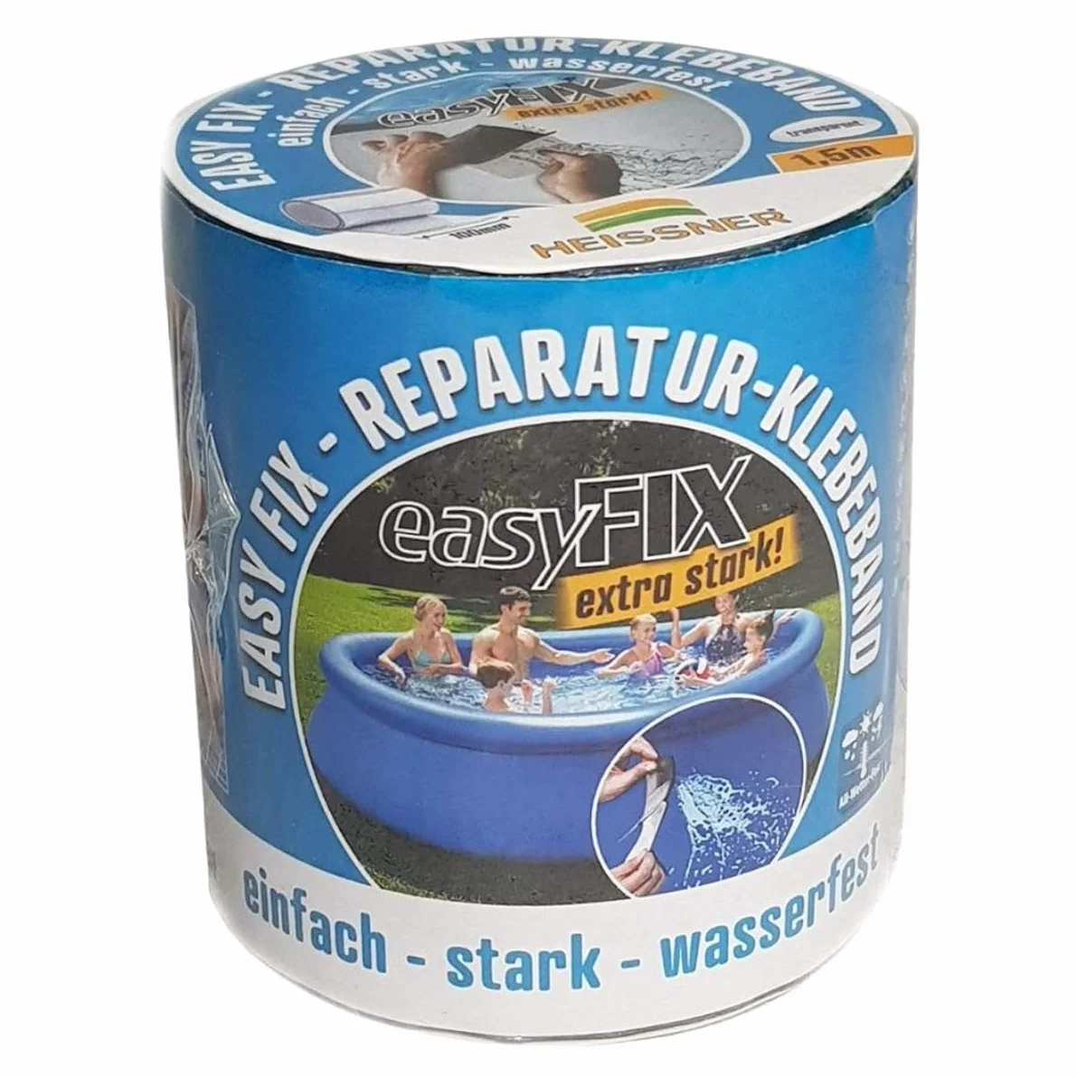 Ruban Adhésif Étanche Réparation Piscine 150 x 10 cm Transparent Multi Supports