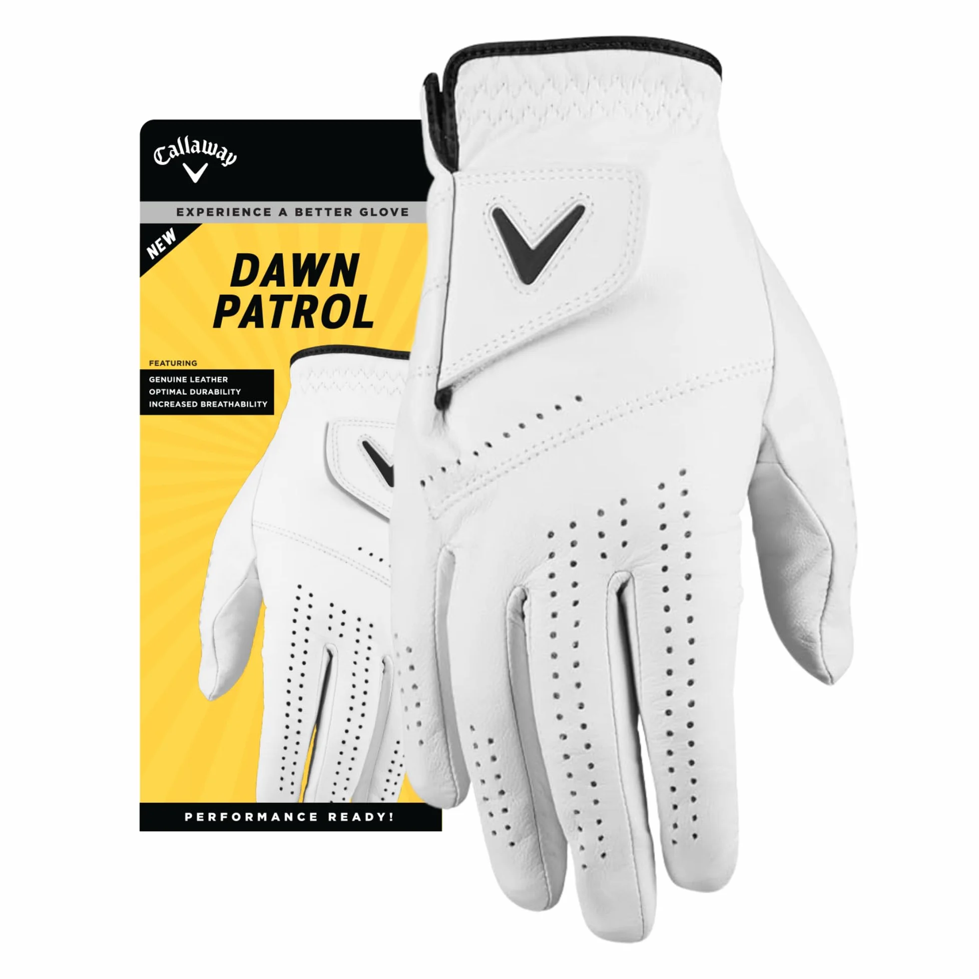 Callaway Golf Gant de Golf en Cuir réglable Main Gauche