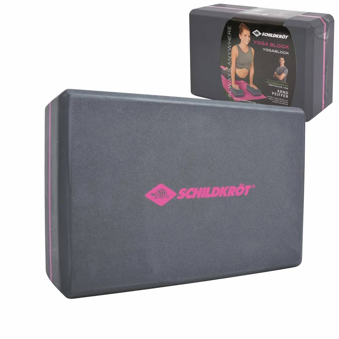Schildkröt Yoga block, pilates block, yoga block, meditation, stretching aid, non-slip and soft hard foam