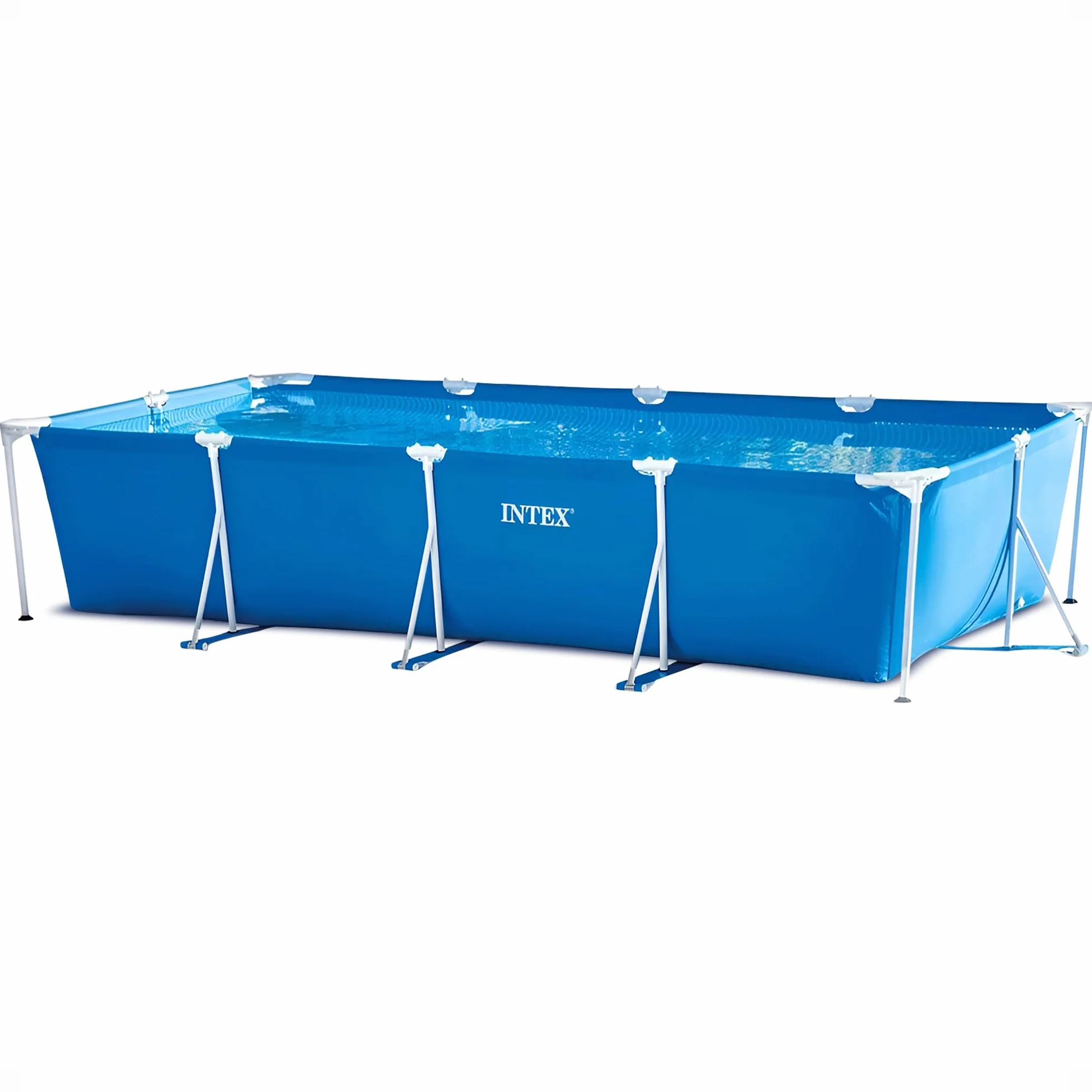 Intex piscine metal frame junior rectangulaire 4,50 x 2,20 x 0,84m