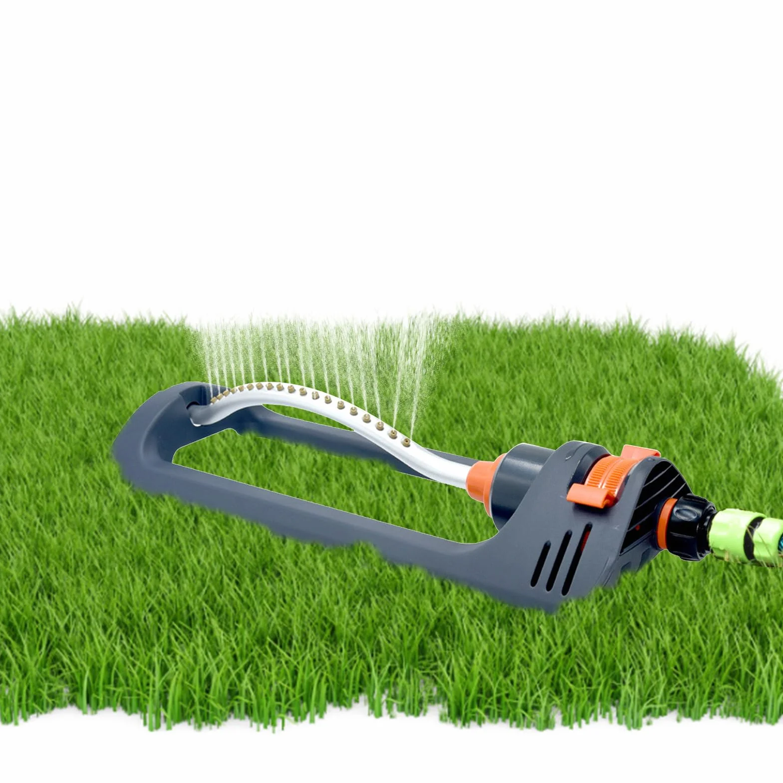 Arroseur Automatique de Jardin, oscillant 19 Buses, arrosage pelouse Refroidissement Grande