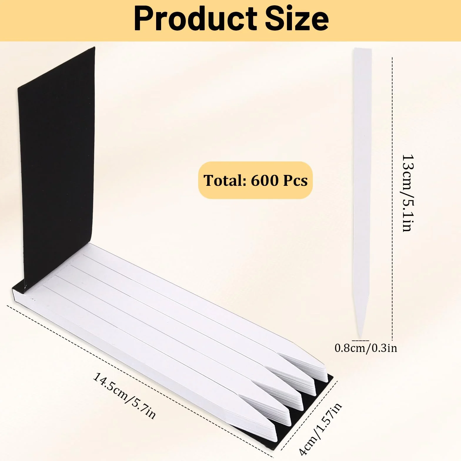 600 PCS Bandelettes Olfactives en Papier pour Test de Parfum et Huile Essentielle