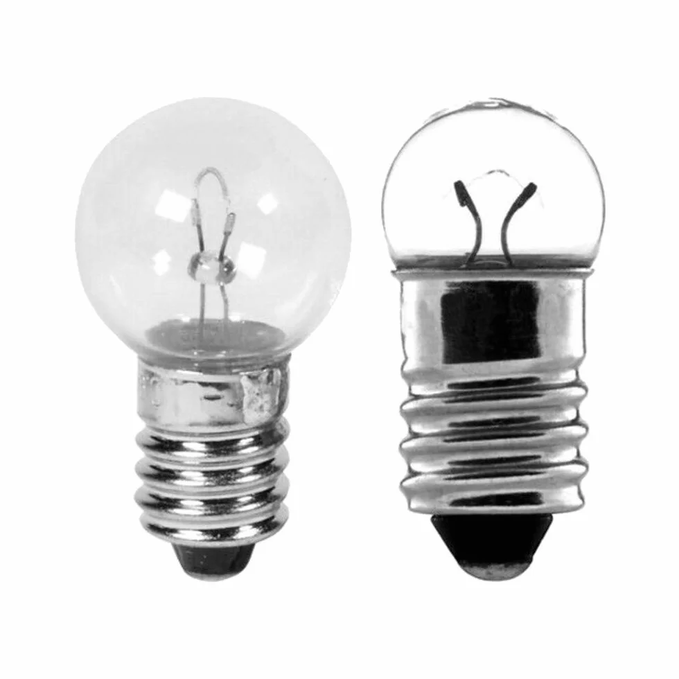cyclingcolors Ampoule Velo Avant Arriere 6V 0.6W 2.4W (2 PCS) FEU Dynamo CULOT A Visser E10 Phare Cycle