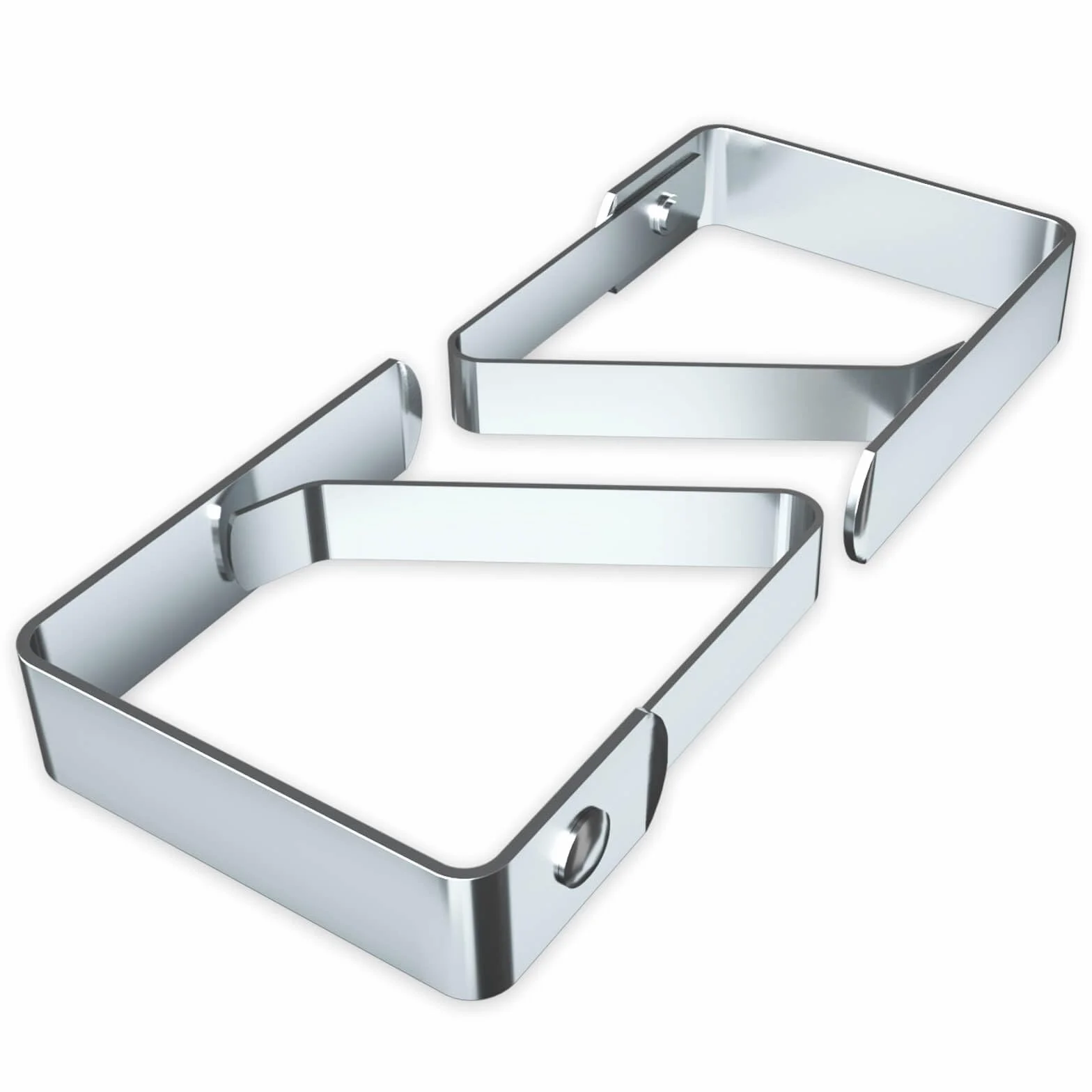Blooven Pinces à Nappe 8 Pièces Acier Inoxydable Anti-Glissant pour Tables 1-3 cm