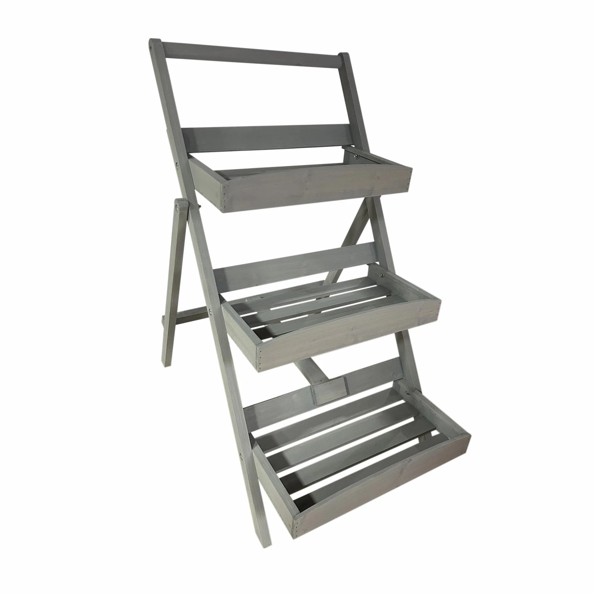 WERKA PRO Étagère de Jardin en Bois 66,5x50,2x79,5cm