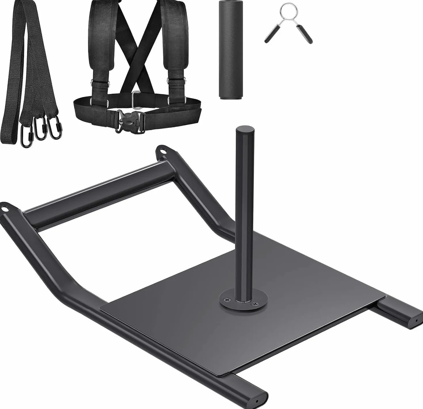 Kipika Weight Sled, Push-Pull Fitness Sled, Fitness Strength Training Sled, Speed Training Sled for Athletic Exercise, Speed Improvement,Easily Through Obstacles