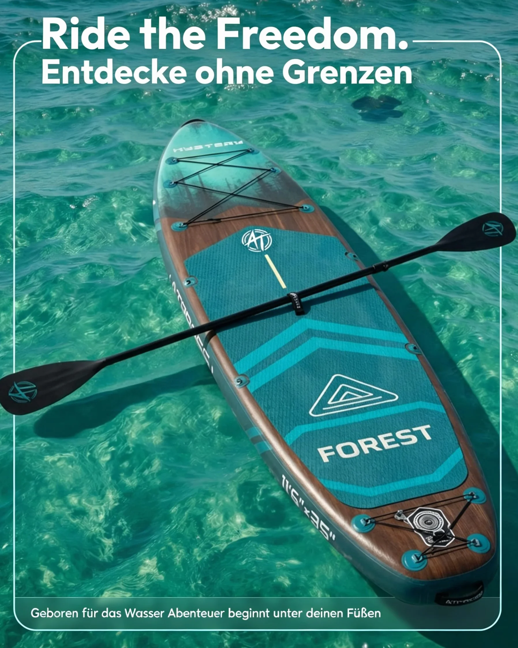 Planche à pagaie gonflable pour adultes, 350 x 89 x 15 cm, 200 kg, extra large, avec kit d'accessoires de SUP et sac à dos, planche de kayak antidérapante, stable, pour yoga, pêche, surf