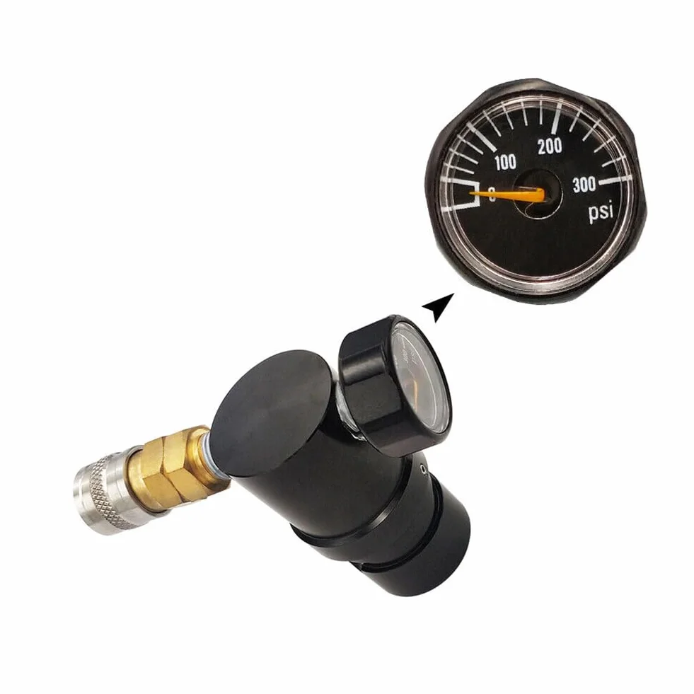 Régulateur de boule de peinture, régulateur de boule de peinture HPA MR GEN2 W Foster coupleur et tuyau à distance compatible avec les réservoirs standard HPA et SLP