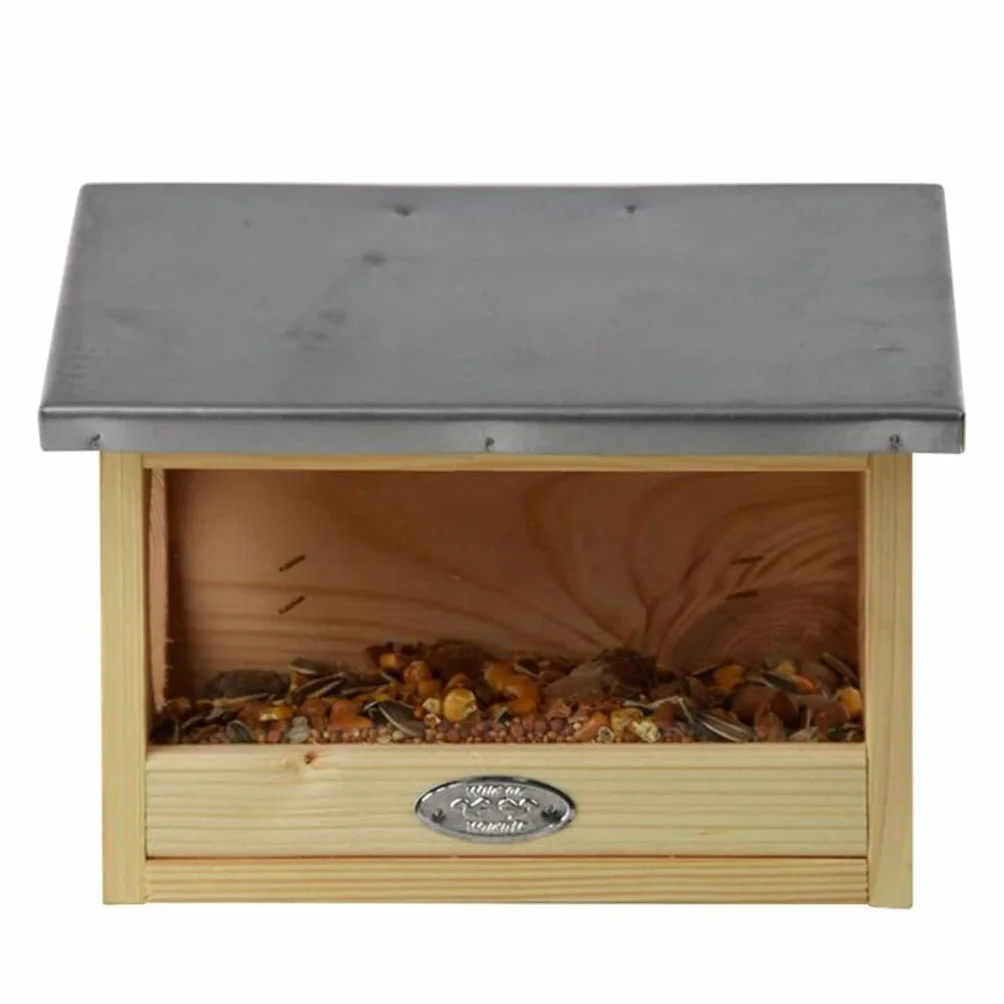 Esschert Design Mangeoire écureuils Bois 17,6 x 25,3 x 18,7 cm