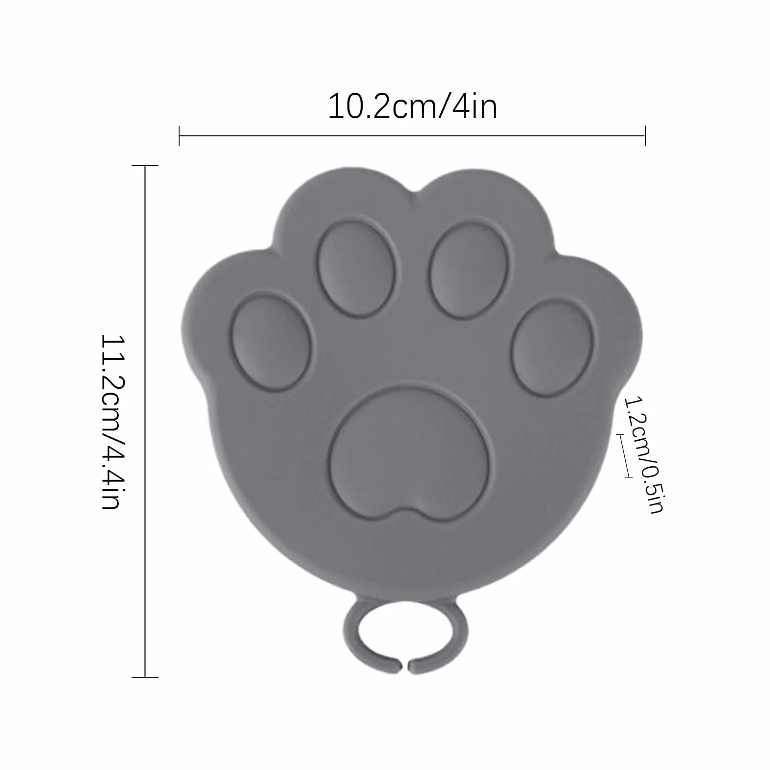 Couvre-canettes en silicone en forme de chat avec fermeture hermétique anti-goutte réutilisable pour bols et tasses