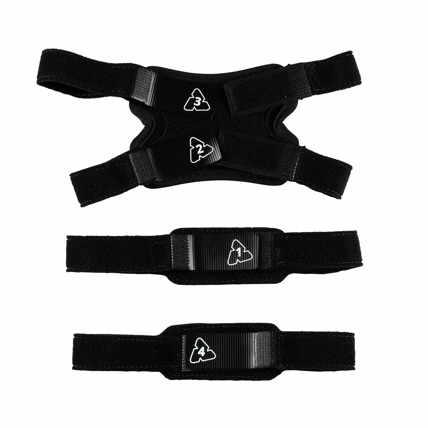 Leatt C-Frame Set Sangle de Remplacement Genouillère Unisexe - Adulte, Noir, Taille Unique