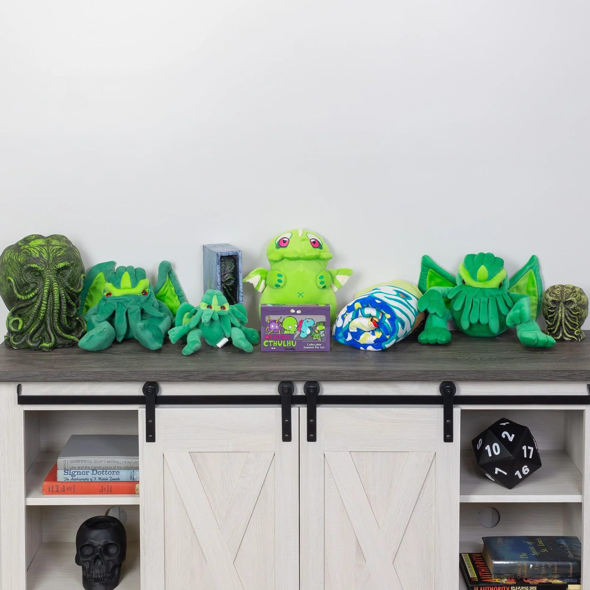 Cthulhu Serre-Livres en Résine Statue Monstre