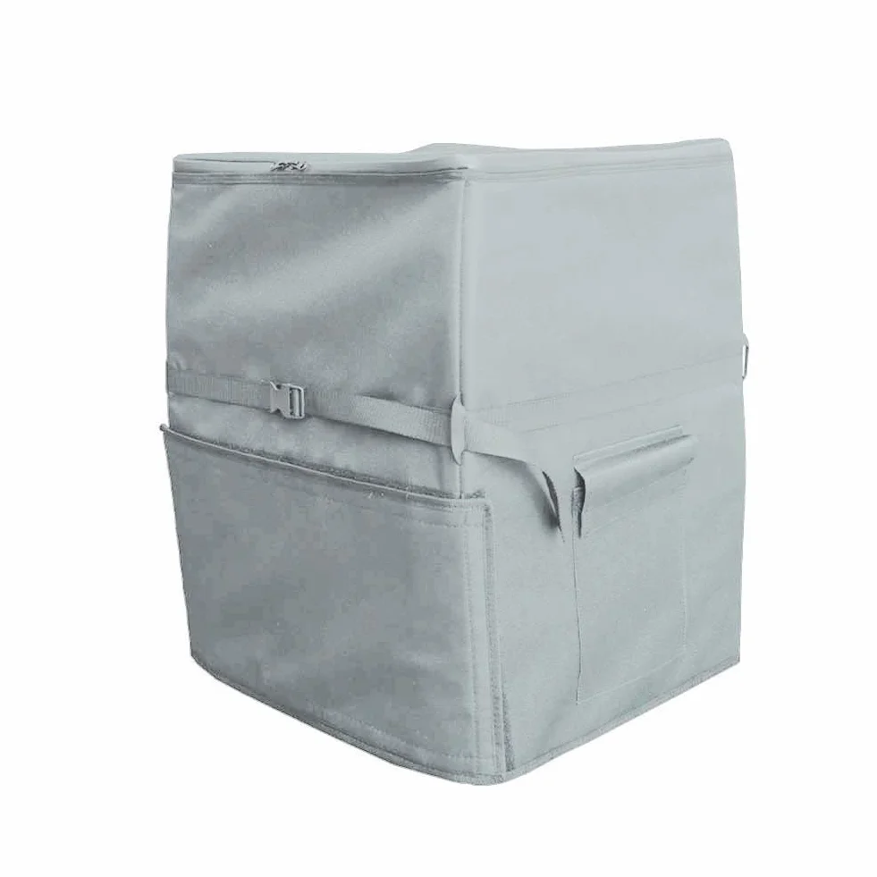 Housse de pompe de chauffage pour spa Oxford durable avec revêtement UV fermeture éclair ouverture latérale protection intempéries