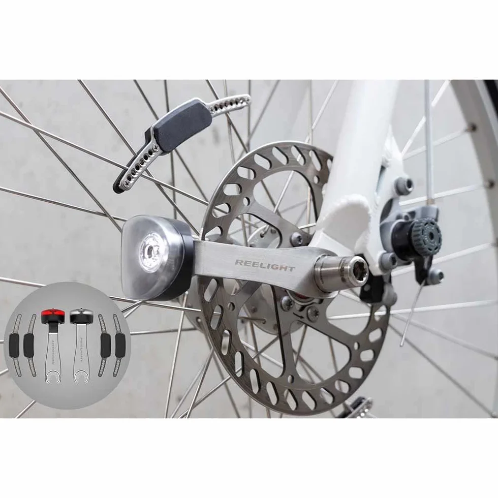 Reelight Jg.Lights Sl250c Constant Mon.Rue.Aimant Phare Sport, Noir (Noir), Taille Unique