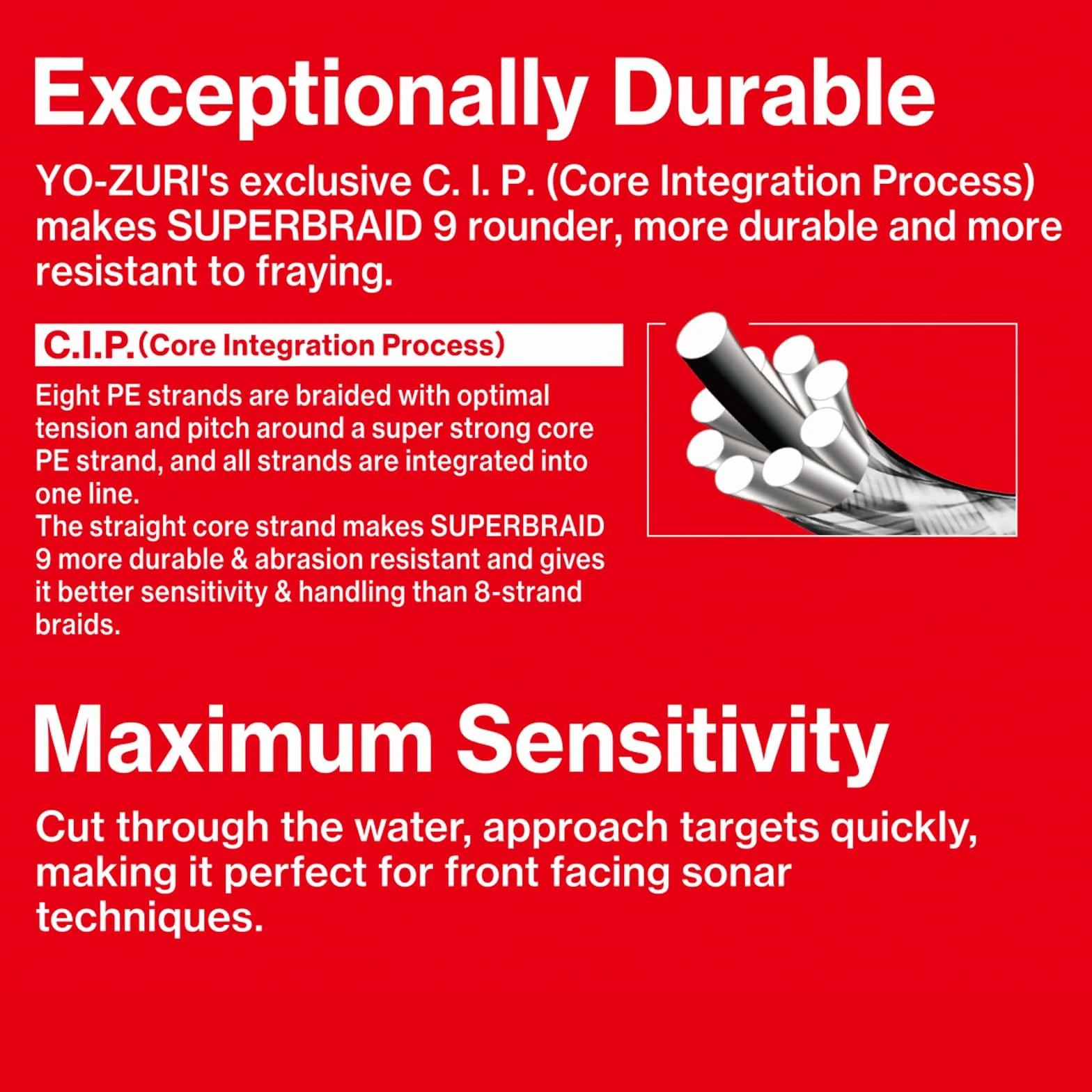 YO-ZURI SUPERBRAID 9 - Ligne de pêche tressée Flottante