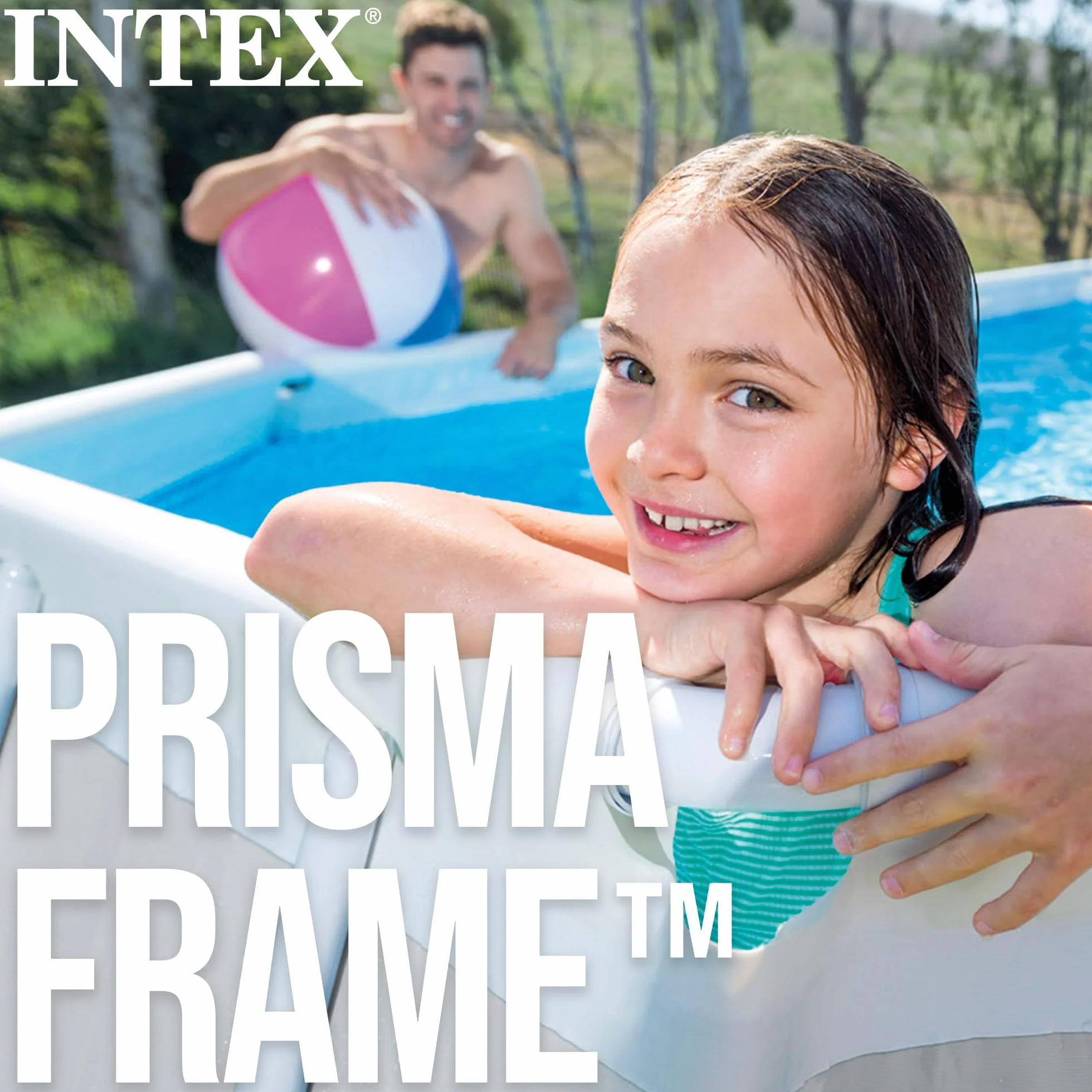 Intex Prism Frame Piscine Tubulaire Rectangulaire 4,00 x 2,00 x 1,22m