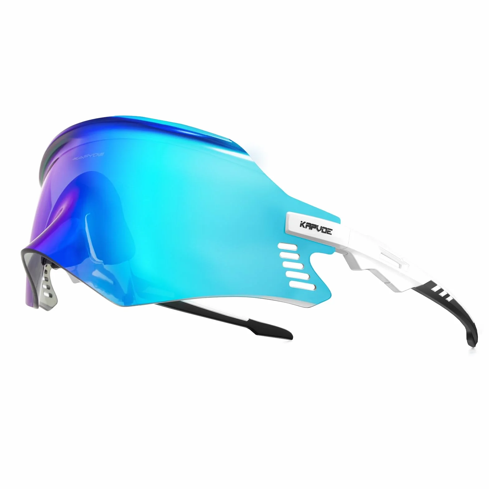 KAPVOE Lunettes de vélo VTT Sports Lunettes de soleil Vélo Moto BMX Hommes Femmes K2