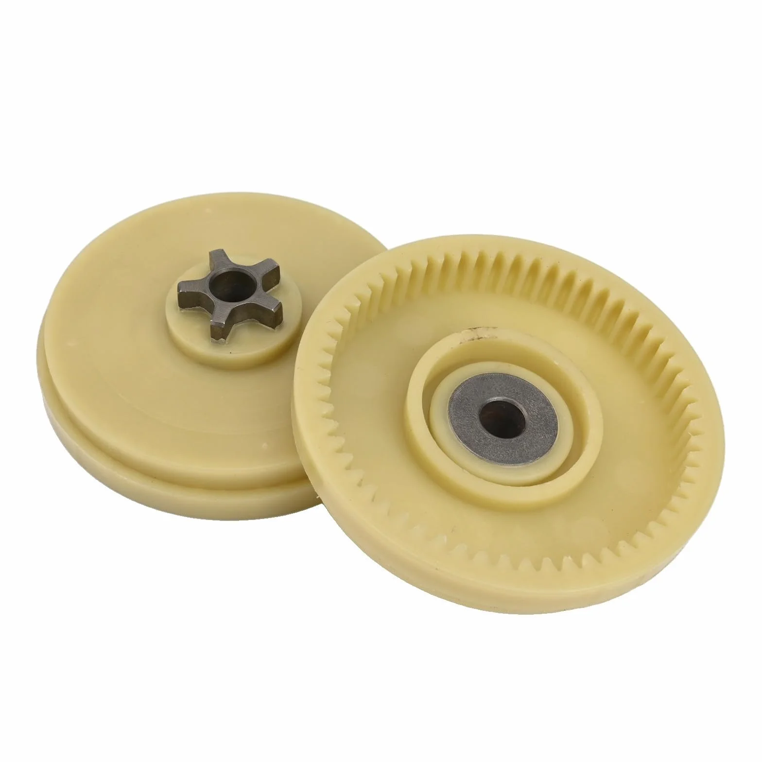 Lot de 2 pignons de rechange pour tronçonneuse 107713-01, 717-04749, 71704749, 075752