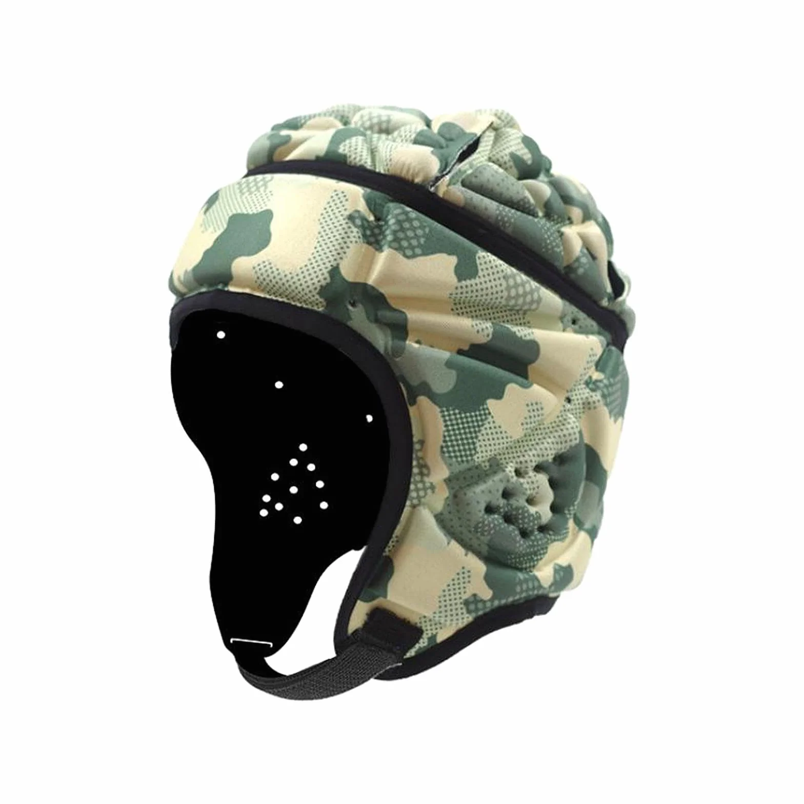 Rockible Casque de Rugby pour Enfants et Besoins Spéciaux - Garde-Tête Rembourré pour Football et Sports - Head Protector pour Gardien