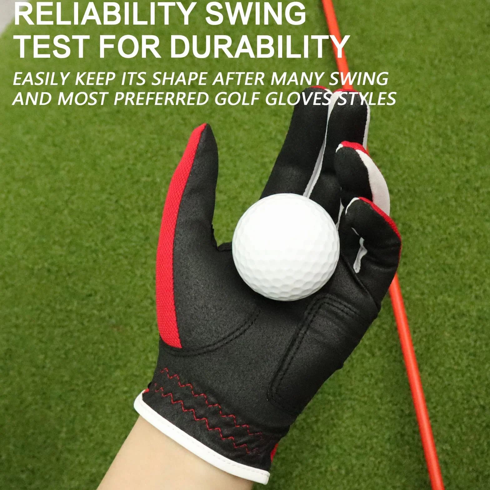 Gants de golf pour enfants et jeunes garçons et filles, main gauche, en microfibre synthétique respirante, pour droitier, 4 à 13 ans