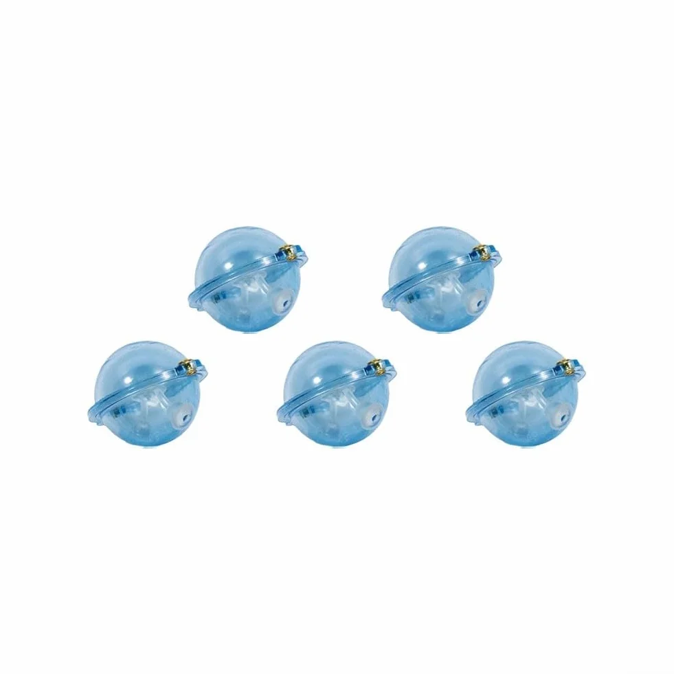 Flotteurs de pêche creux boule bulles 40 mm lot de 5 pour mer rivière