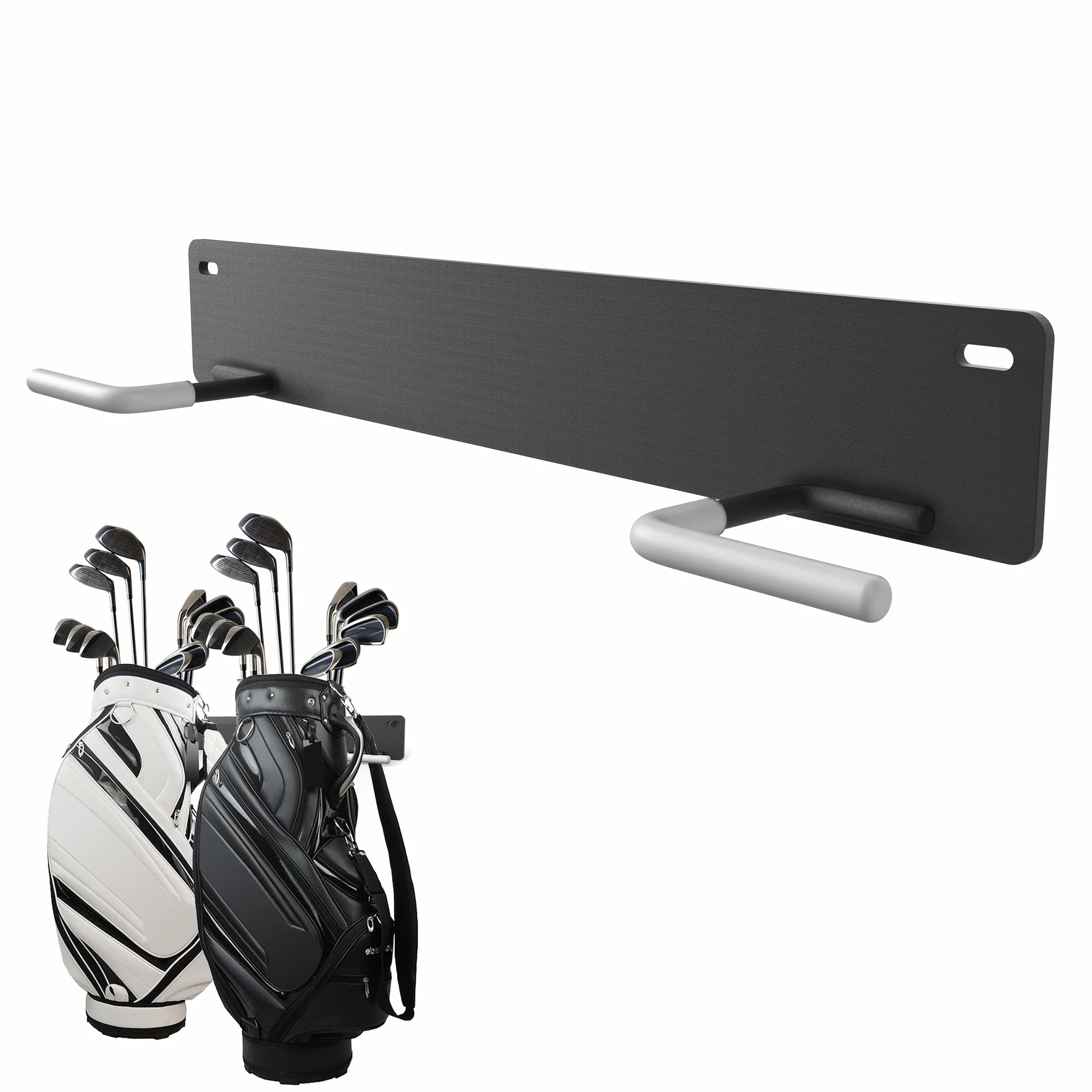 Support mural pour sac de golf, organiseur de rangement durable pour sac de golf, support de rangement pour sac de golf, support mural pour sac de golf, organiseur de sac de golf Blat Blat Blat - Tout