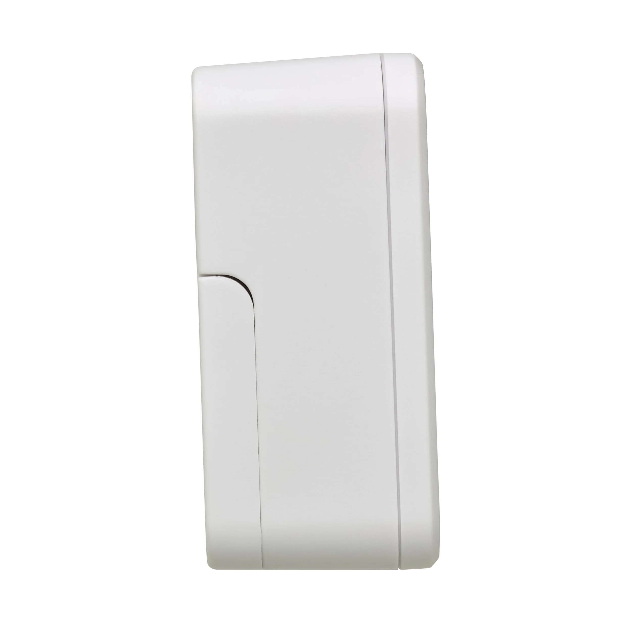TFA Dostmann Mini Réveil Numérique avec Température, Horloge de Bureau, Alarme, Date, Blanc