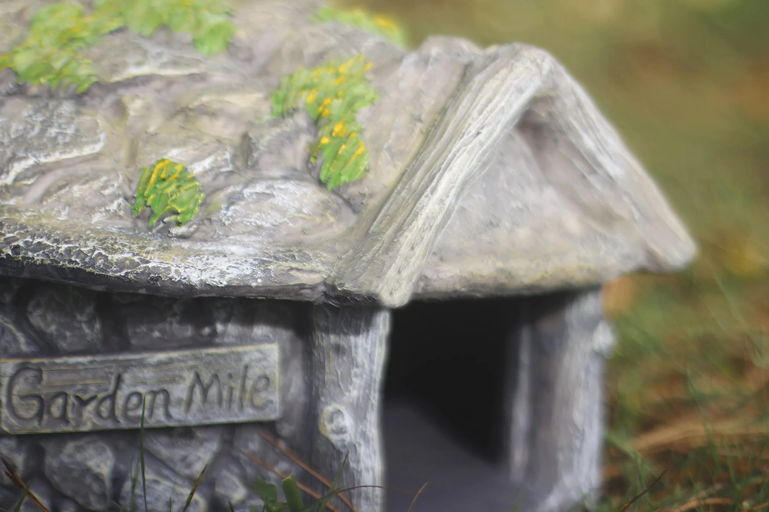 Garden Mile Maison de hérisson et abri d'hibernation en résine durable résistant aux prédateurs Habitat extérieur