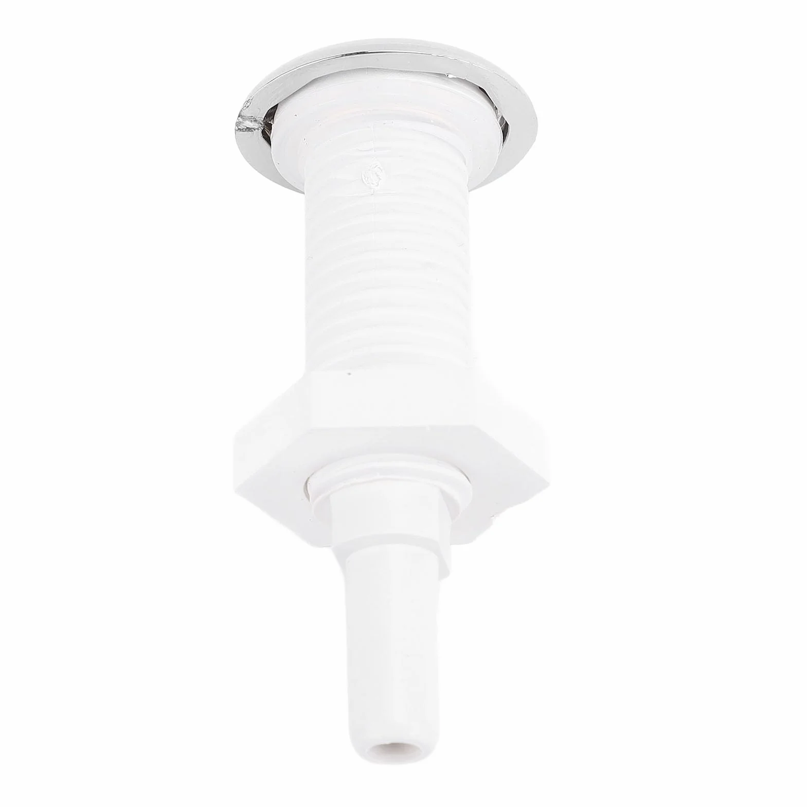 Lot de 3 Buses d'air pour Baignoire en PVC 30 mm - Buse de Jet à Bulles Droite de Rechange