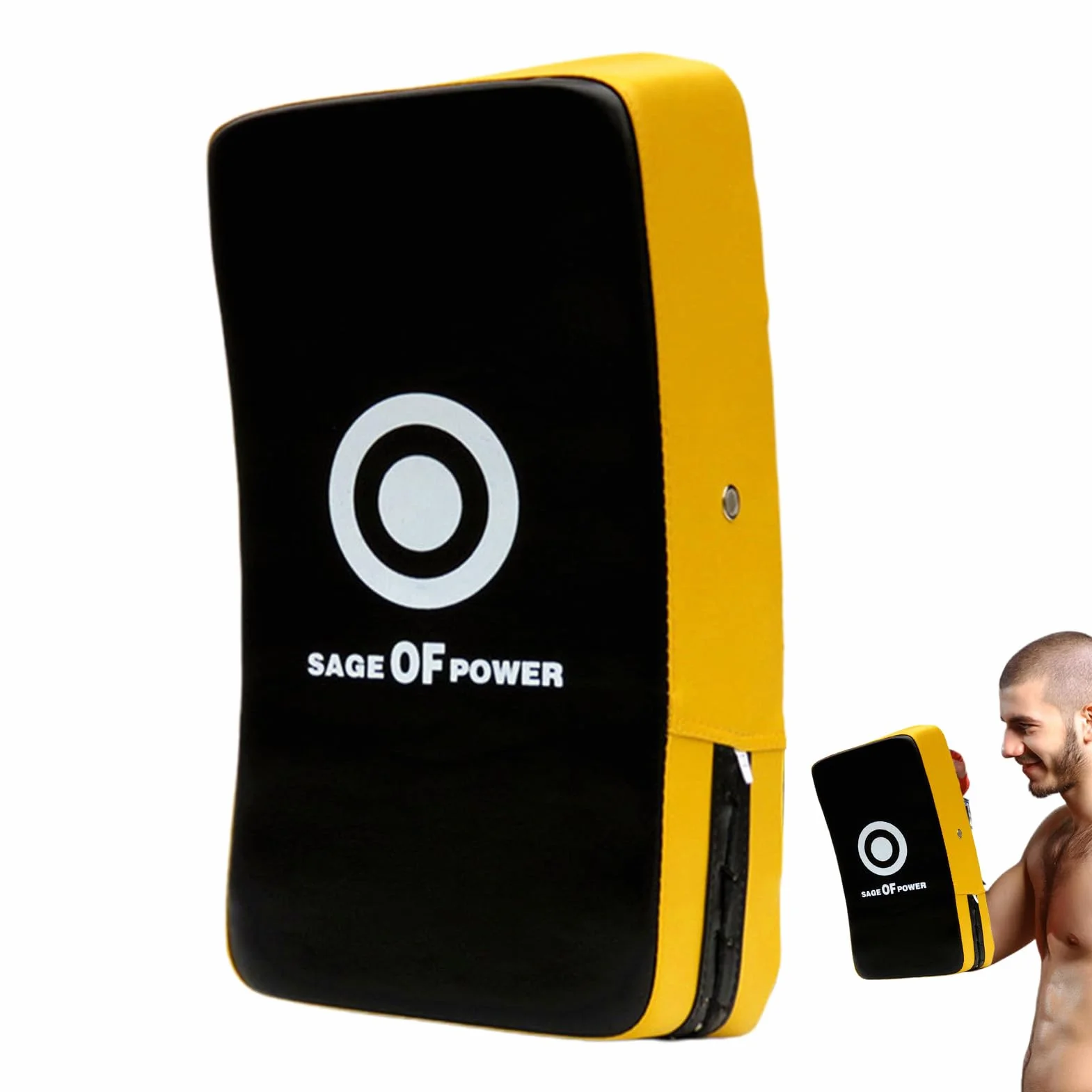 Tampon D'entraînement De Boxe - De Poinçonnage Incurvée, Bouclier De Frappe, pad-Arts Martiaux | Tampon De Blocage Des Bras Durable Pour La Pratique Du Karaté, L'entraînement Au Coup De Pied Mua