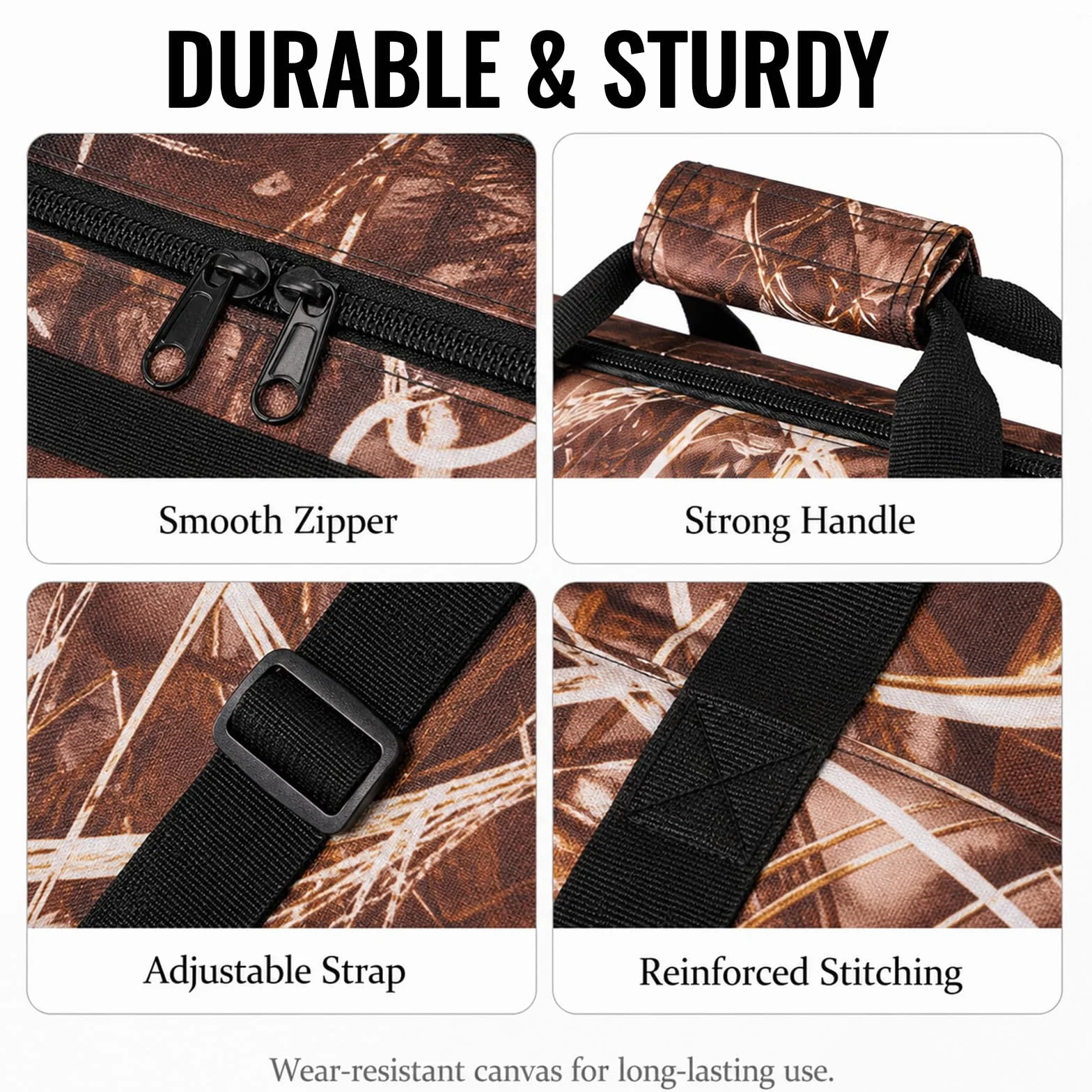 Sac d'arc à l'arc à plusieurs poches avec sangles Sac de transport pour arc avec poche flèche pour la chasse