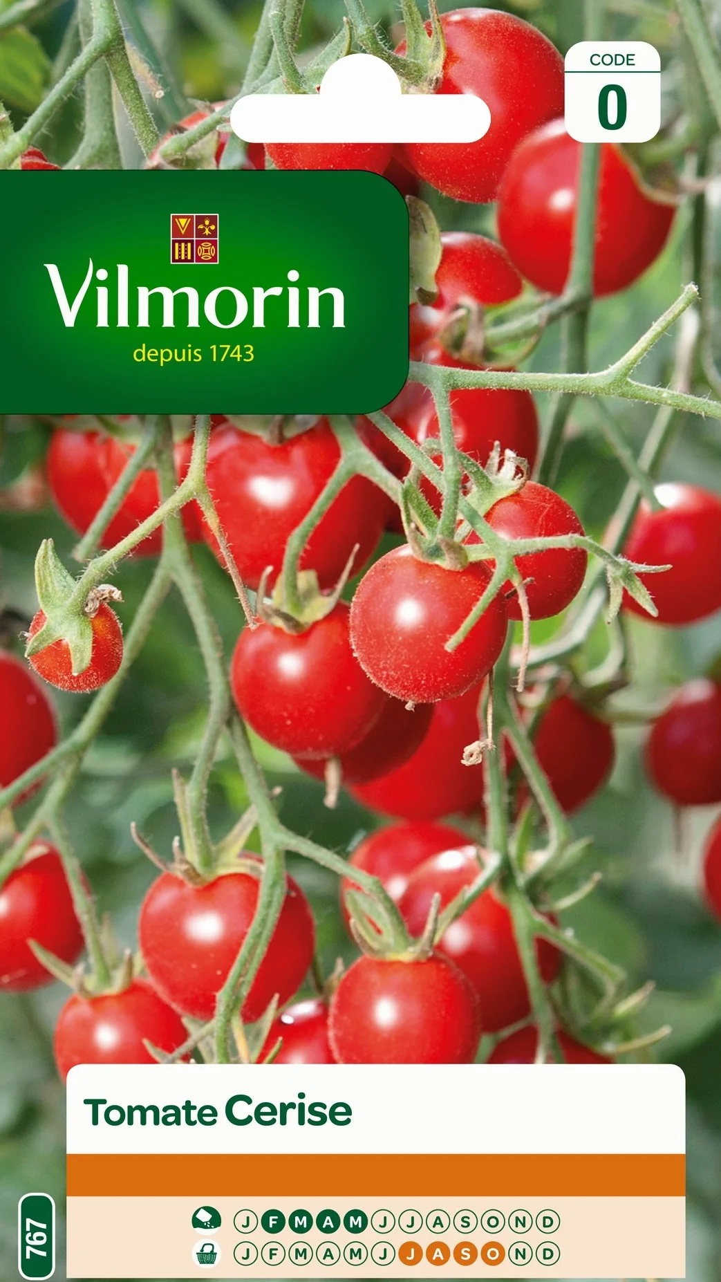 Vilmorin Tomate cerise Rouge