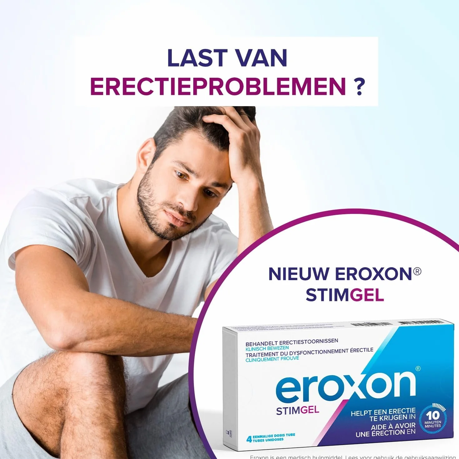 Gel stimulant EROXON 4 tubes