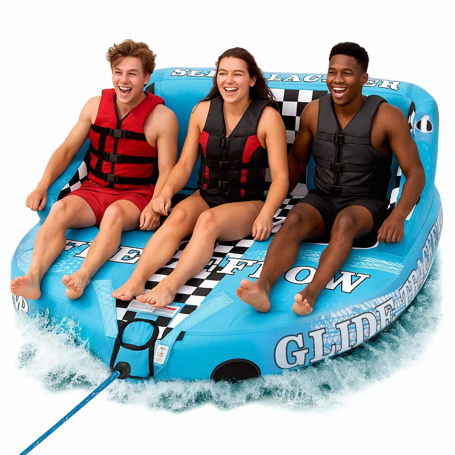 SereneLife Tube de Remorquage Gonflable Robuste