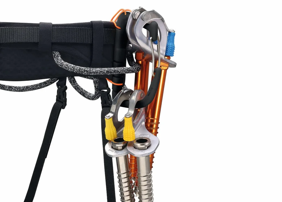 Petzl CARITOOL Evo Porte-Outils Universel Adaptable à n'importe Quel Harnais, pour l'escalade sur Glace ou l'alpinisme