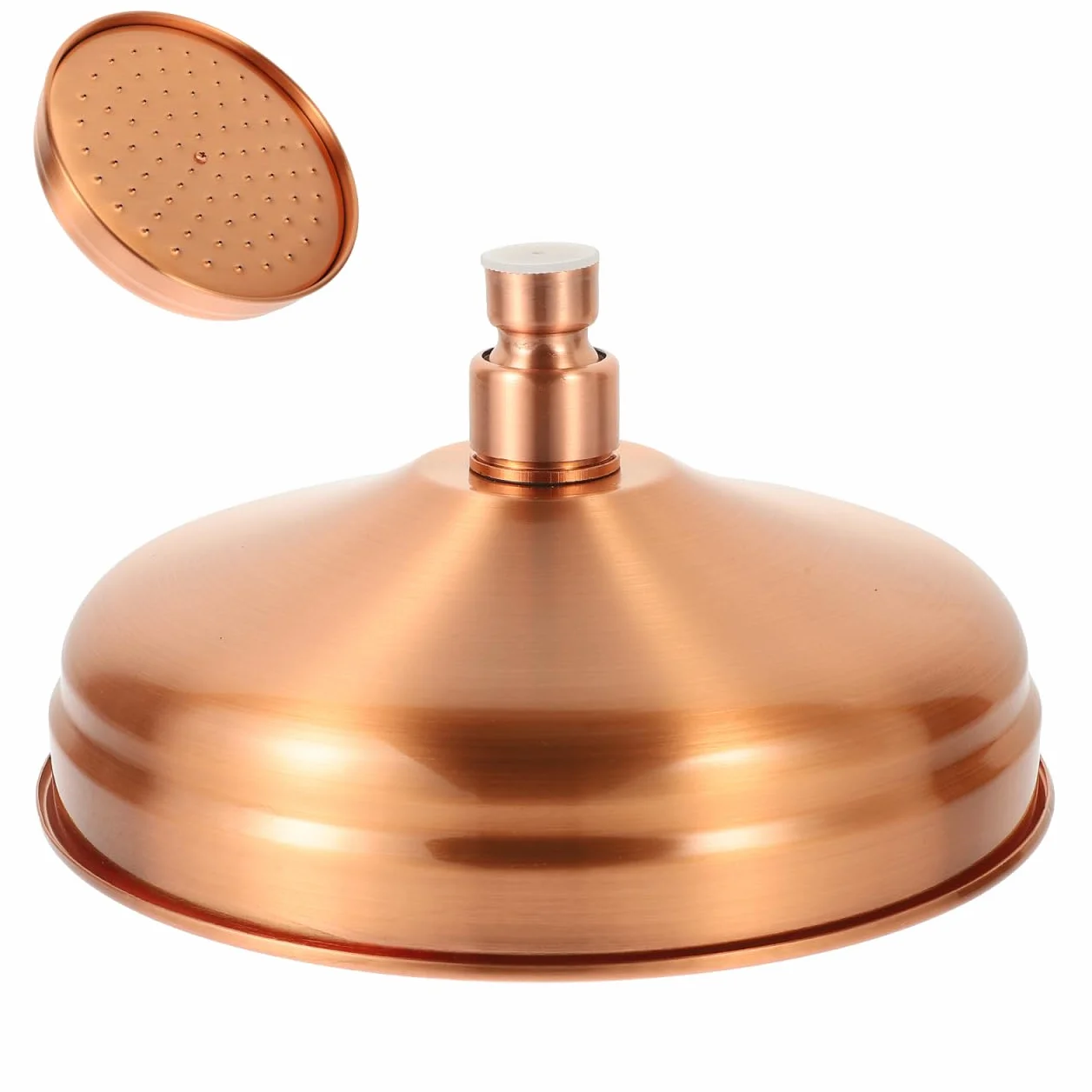 Angoily Pommeau De Douche En Cuivre Antique 8 Pouces Buse De Plafond Pour Salle De Bain