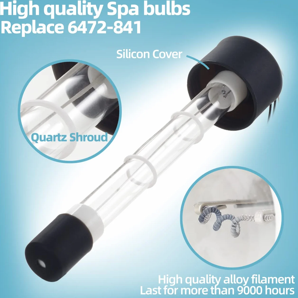 Clear Ray 6472-841 Ampoule de Rechange UV pour Jacuzzi Sundance Spa Piscine Hot Tub