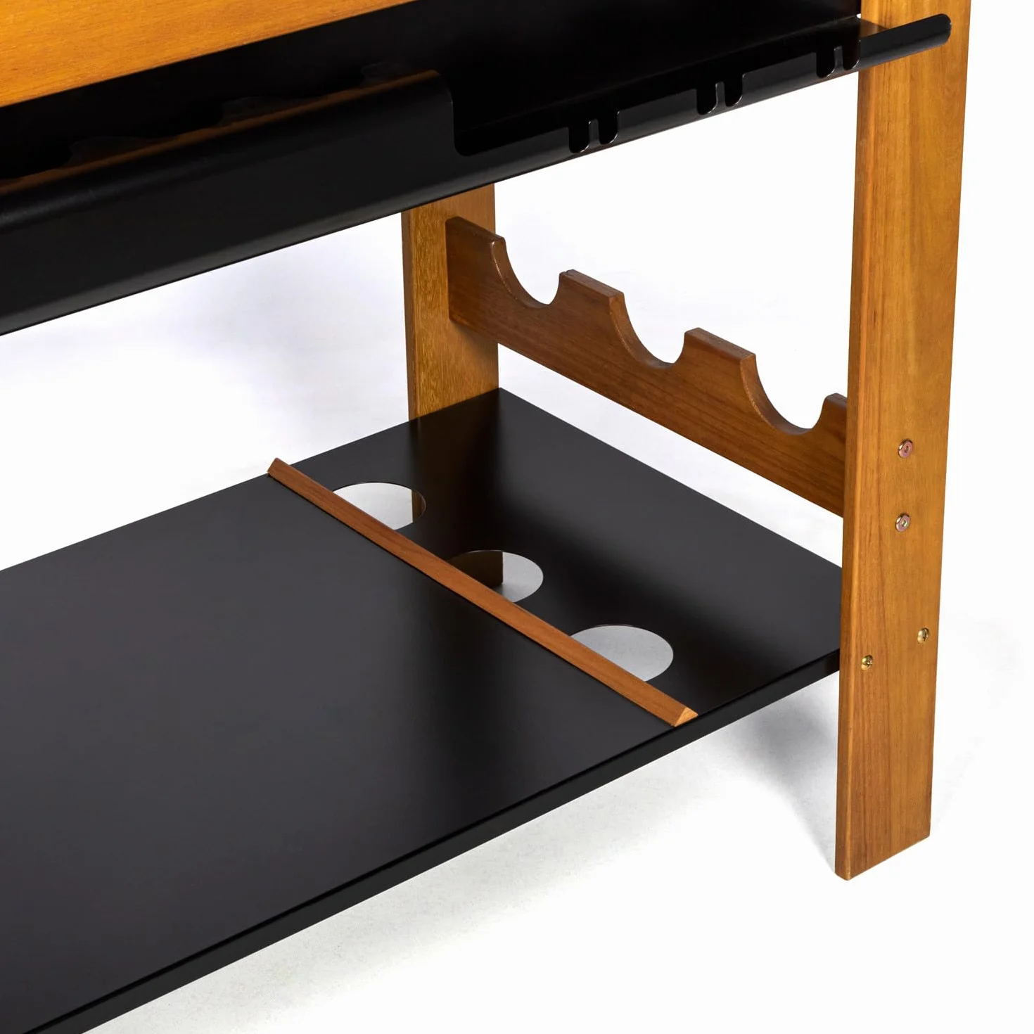 Somagic Desserte Mobile Savannah pour Plancha, Plateau Acier