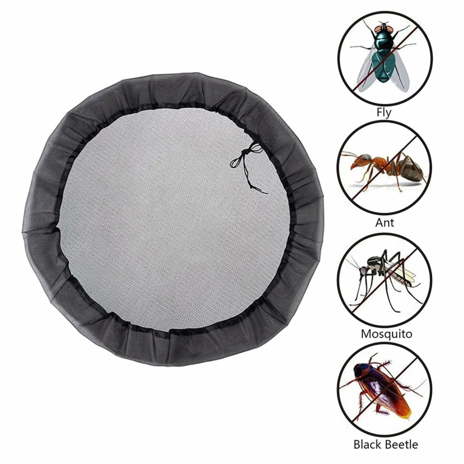 Baril de pluie 110/120 CM avec couvercle de protection