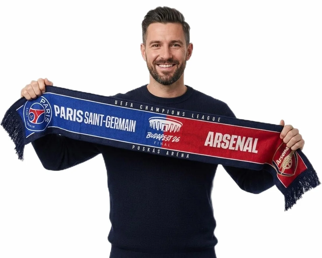 PSG Echarpe PARIS SAINT GERMAIN/ARSENAL - Finale 2026 - Collection officielle