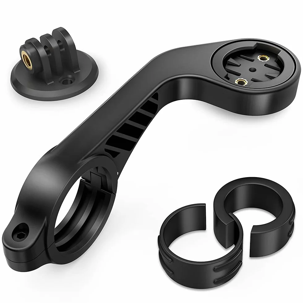 TUSITA Support de Vélo Compatible avec Garmin GPS Bike Computer, XOSS G/G+, iGPSPORT GPS - 25,4 mm 31,8 mm Support Guidon - Vélo de Accessoires de Sports de Plein Air