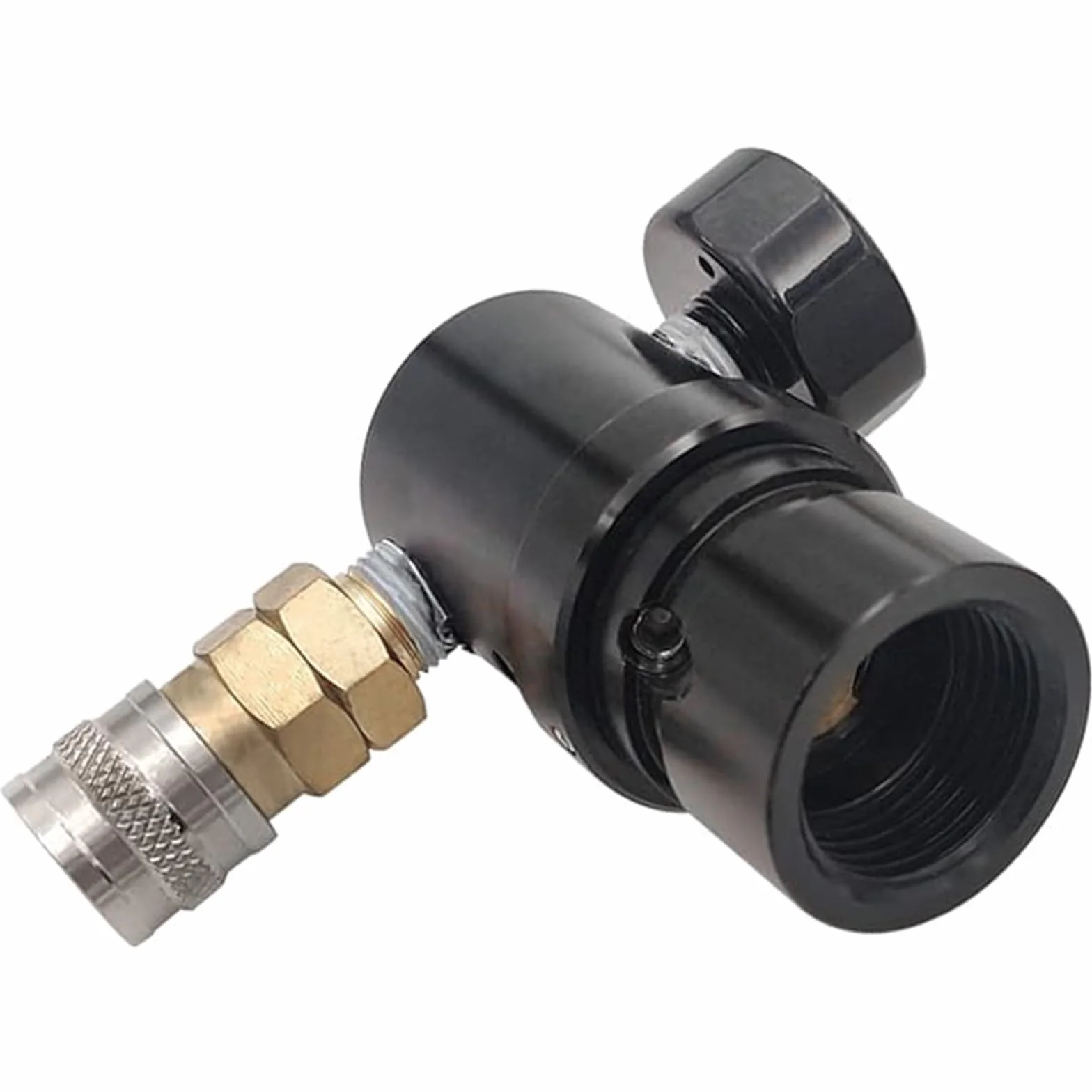 Régulateur De RéServoir D'air De Compresseur D'air Paintball Pcp Régulateur D'air Hpa Micro Mr, Pression De Sortie 40-200 Psi, Régulateur De RéServoir D'air De Paintball Et Indicateur De Valve
